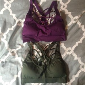 Strappy Victoria’s Secret Sport Bras (2)